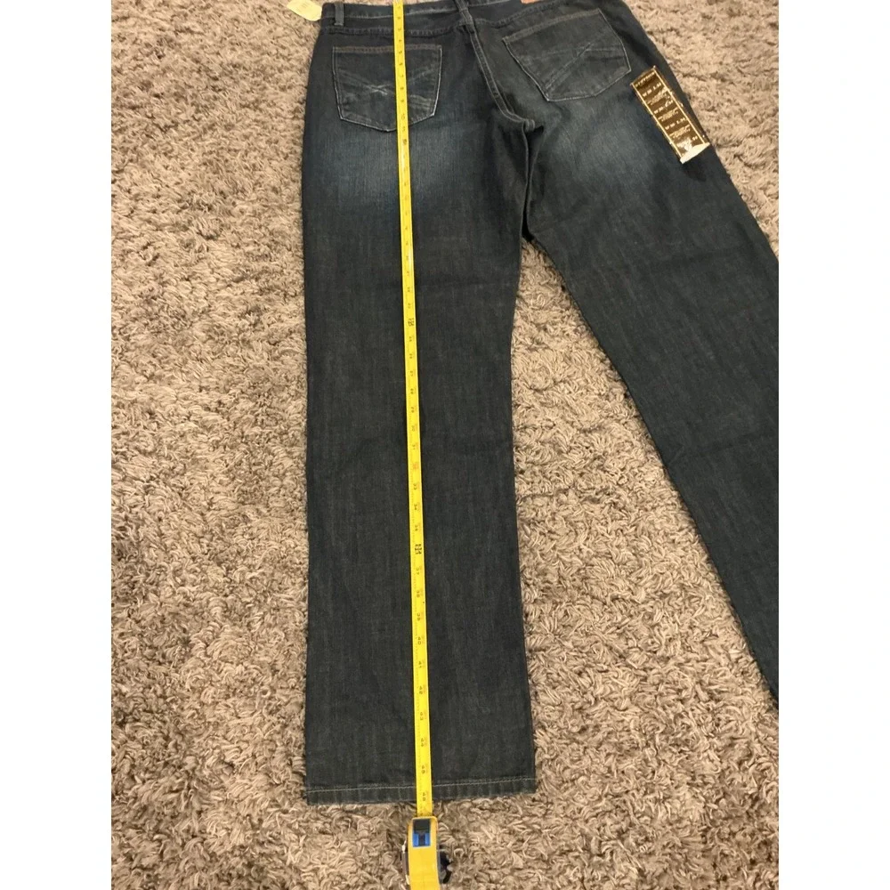 Stetson Mens No.‎ 1520 Standard Straight Leg Jeans Dark Wash Denim 36x34 NWT